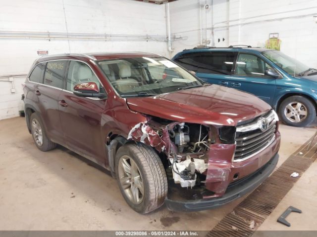 TOYOTA HIGHLANDER 2015 5tddkrfh2fs105139