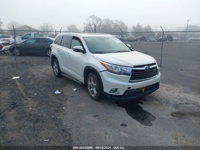 TOYOTA HIGHLANDER 2015 5tddkrfh2fs140599