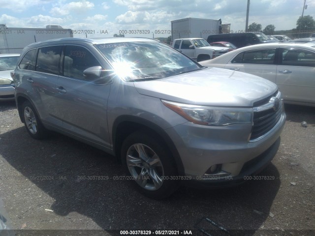 TOYOTA HIGHLANDER 2015 5tddkrfh2fs148721