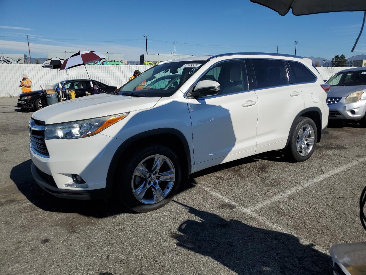 TOYOTA HIGHLANDER 2015 5tddkrfh2fs158536