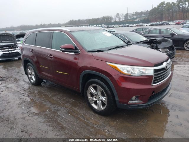 TOYOTA HIGHLANDER 2015 5tddkrfh2fs189690