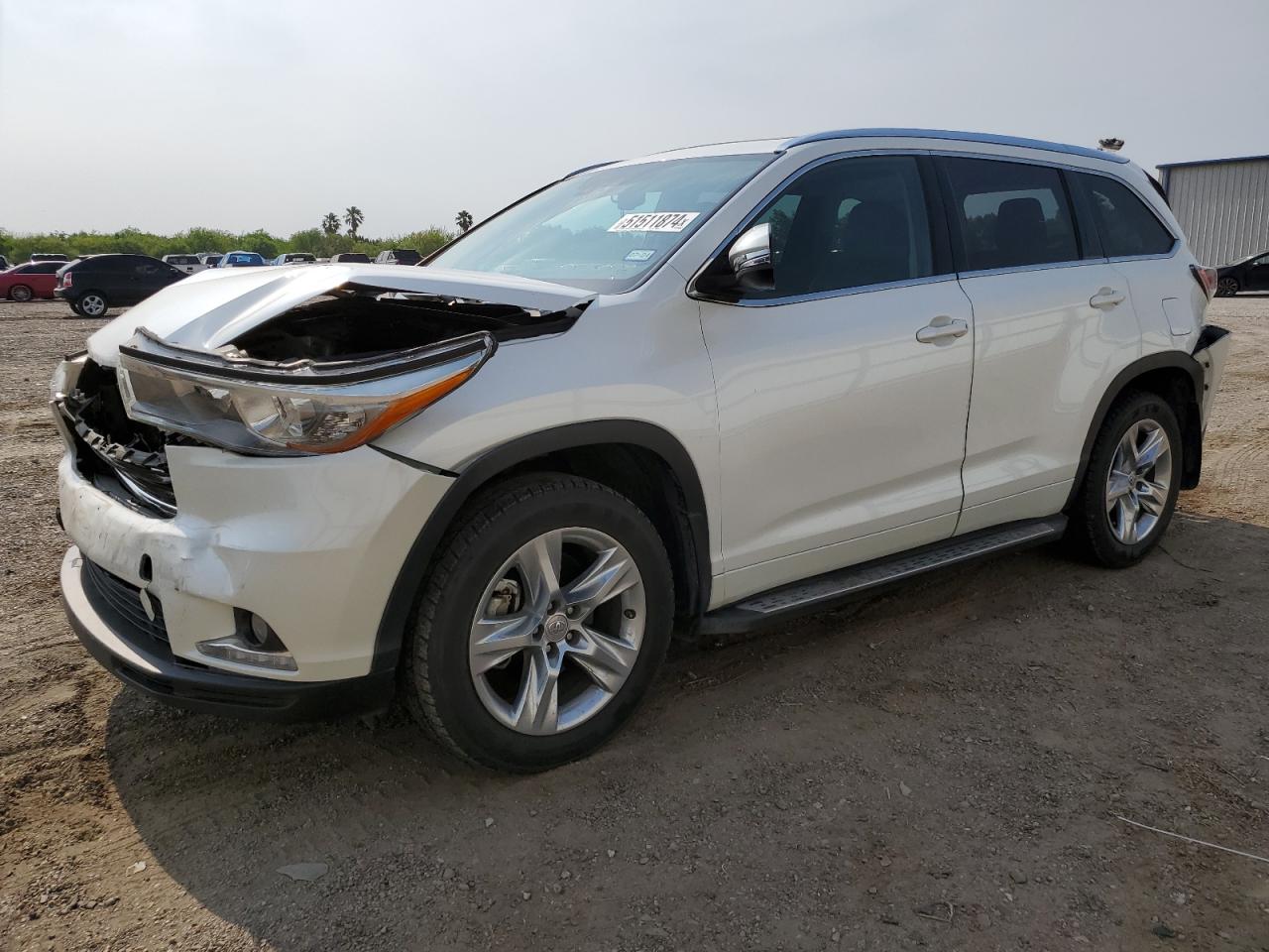 TOYOTA HIGHLANDER 2015 5tddkrfh2fs190256