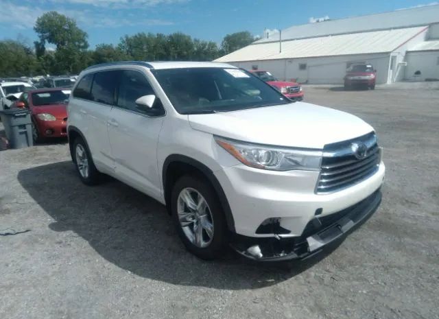 TOYOTA HIGHLANDER 2015 5tddkrfh2fs217780