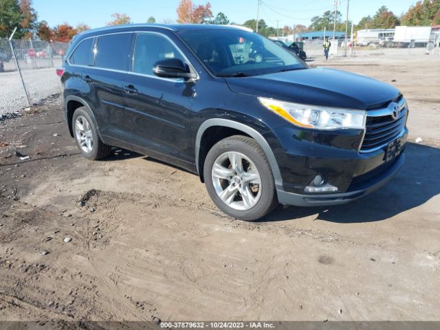 TOYOTA HIGHLANDER 2016 5tddkrfh2gs330095