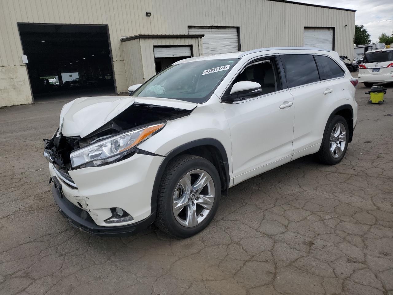 TOYOTA HIGHLANDER 2016 5tddkrfh2gs348435