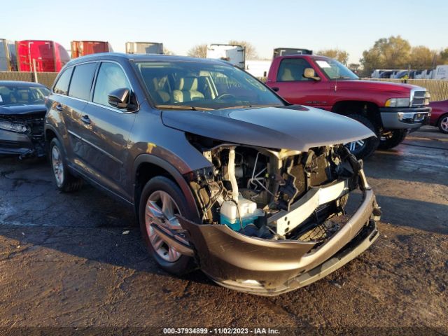 TOYOTA HIGHLANDER 2014 5tddkrfh3es030692