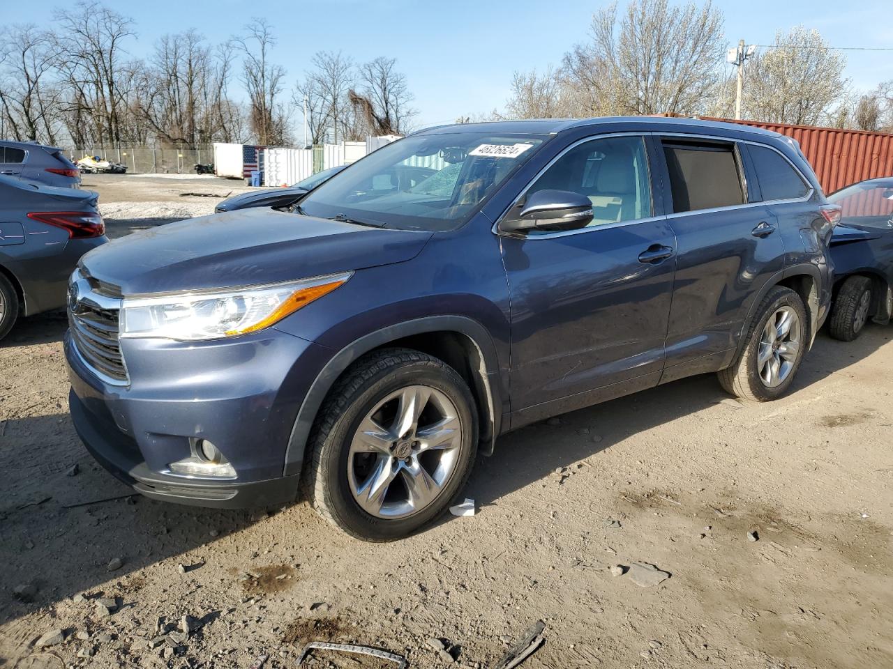 TOYOTA HIGHLANDER 2014 5tddkrfh3es036704