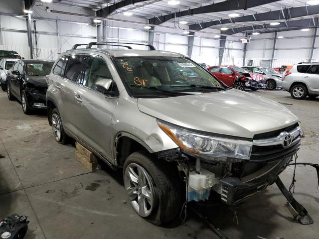 TOYOTA HIGHLANDER 2014 5tddkrfh3es065037