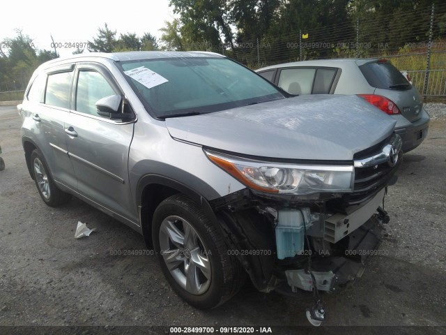 TOYOTA HIGHLANDER 2015 5tddkrfh3fs073687