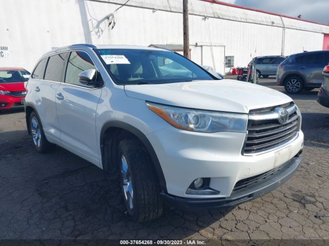 TOYOTA HIGHLANDER 2015 5tddkrfh3fs100550