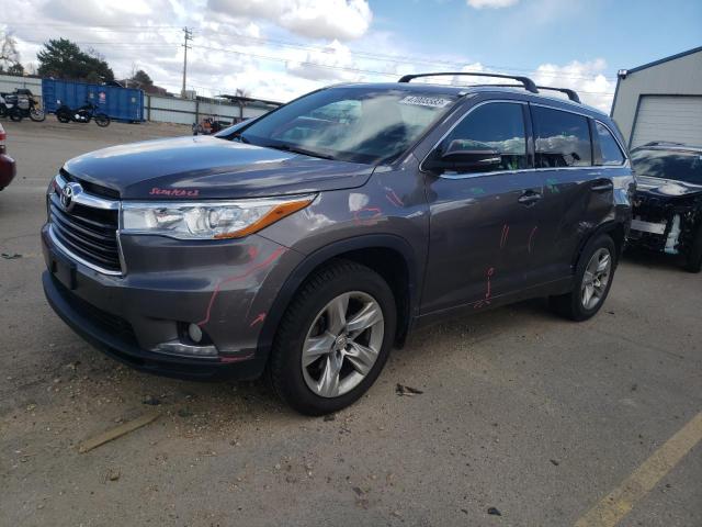 TOYOTA HIGHLANDER 2015 5tddkrfh3fs105554