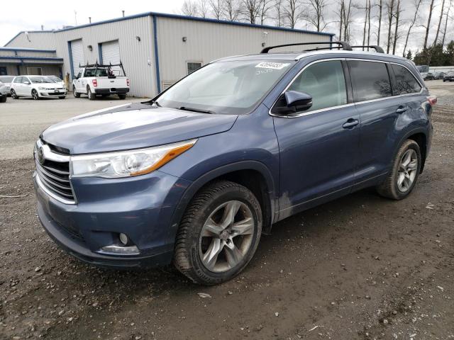 TOYOTA HIGHLANDER 2015 5tddkrfh3fs123035