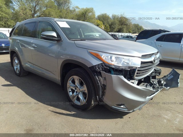 TOYOTA HIGHLANDER 2015 5tddkrfh3fs136707