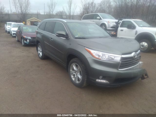 TOYOTA HIGHLANDER 2015 5tddkrfh3fs158545