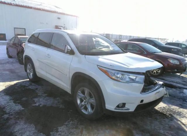 TOYOTA HIGHLANDER 2015 5tddkrfh3fs215391