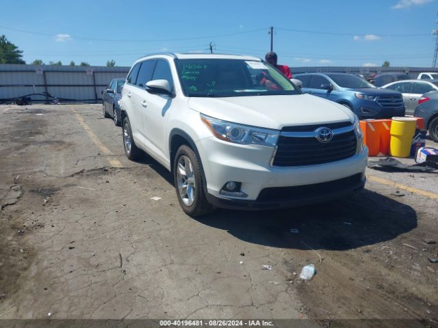 TOYOTA HIGHLANDER 2016 5tddkrfh3gs246013