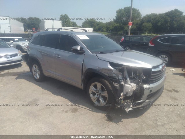 TOYOTA HIGHLANDER 2016 5tddkrfh3gs272420