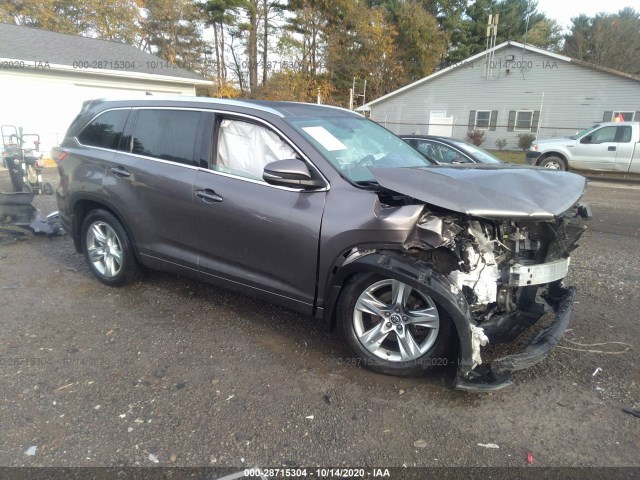 TOYOTA HIGHLANDER 2016 5tddkrfh3gs291307