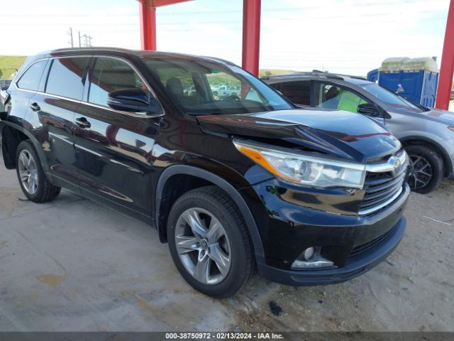 TOYOTA HIGHLANDER 2016 5tddkrfh3gs301656