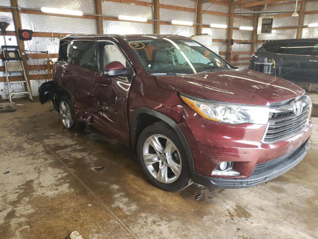 TOYOTA HIGHLANDER 2016 5tddkrfh3gs304461