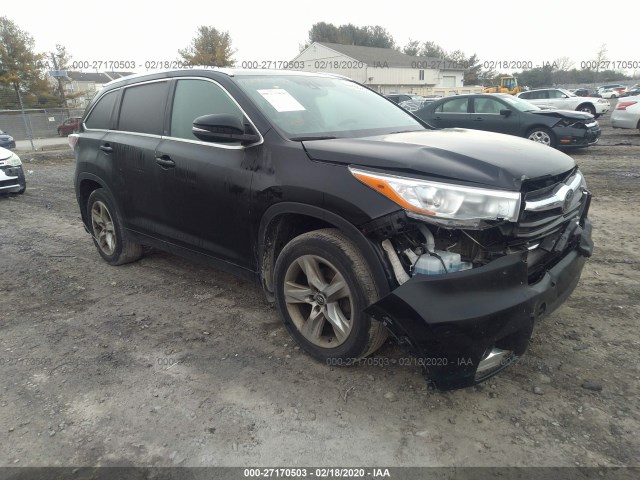 TOYOTA HIGHLANDER 2016 5tddkrfh3gs341400