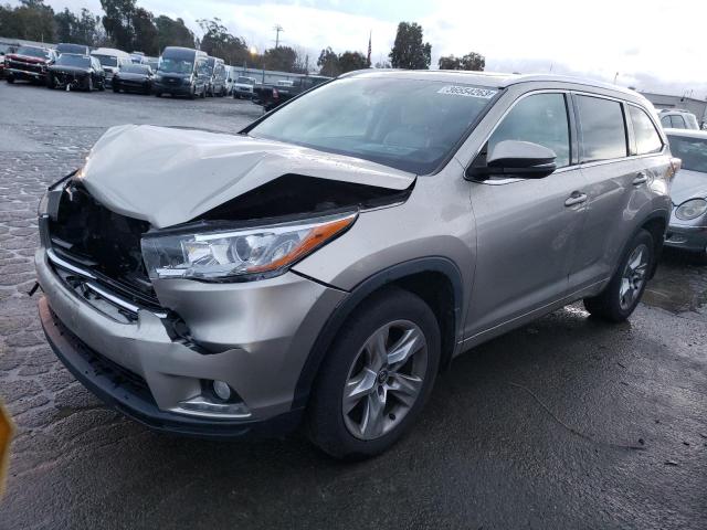 TOYOTA HIGHLANDER 2016 5tddkrfh3gs346841