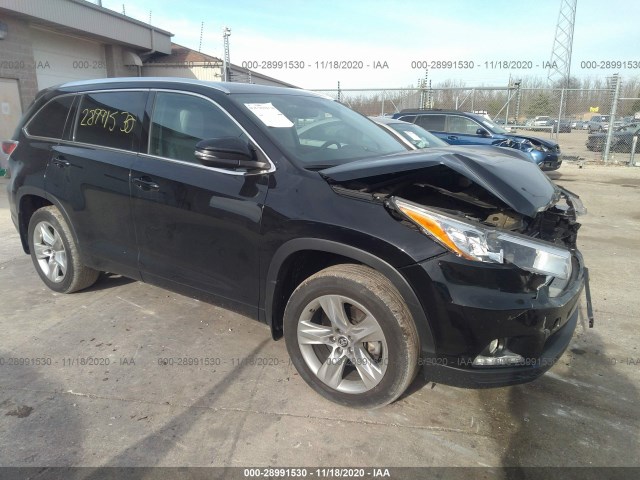 TOYOTA HIGHLANDER 2016 5tddkrfh3gs350534