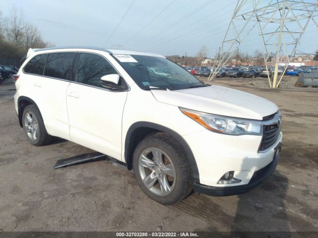 TOYOTA HIGHLANDER 2014 5tddkrfh4es037795