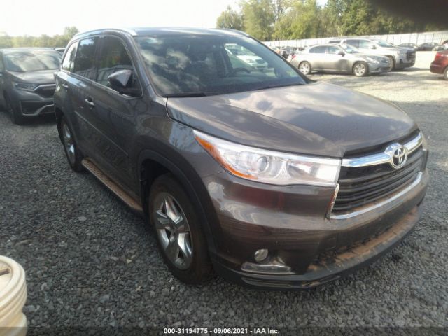 TOYOTA HIGHLANDER 2014 5tddkrfh4es048733