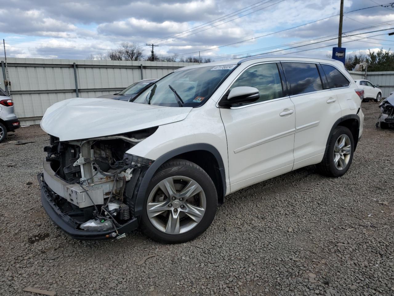 TOYOTA HIGHLANDER 2015 5tddkrfh4fs106860