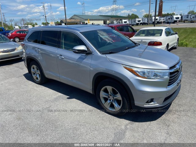 TOYOTA HIGHLANDER 2015 5tddkrfh4fs109287