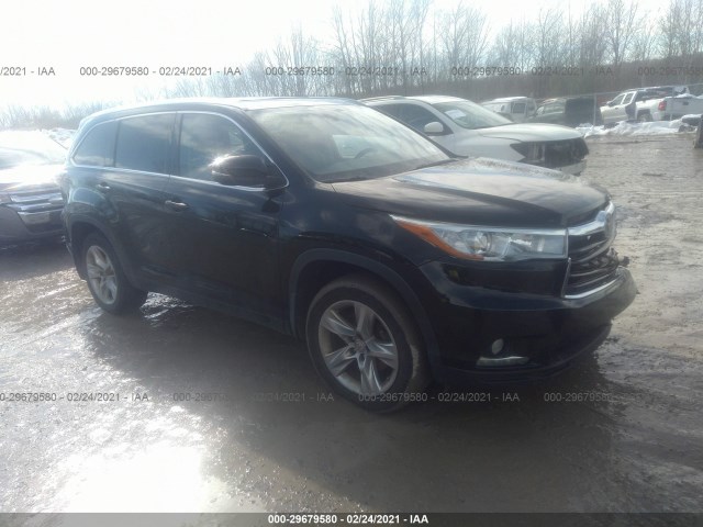 TOYOTA HIGHLANDER 2015 5tddkrfh4fs129801