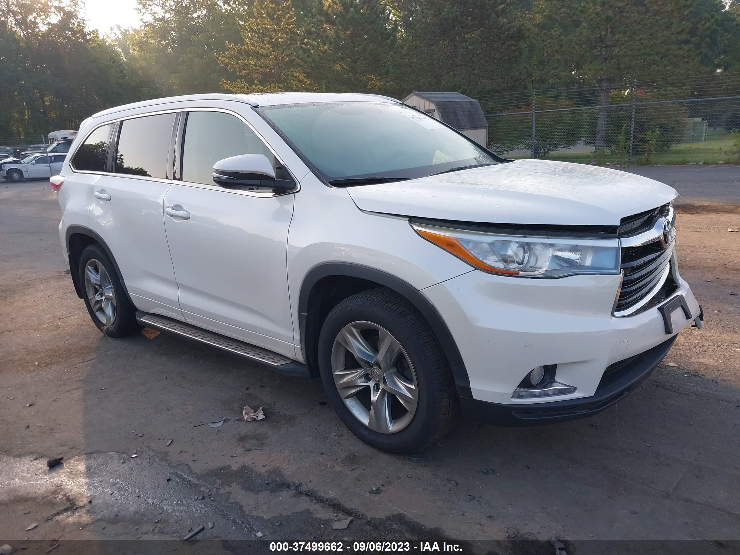 TOYOTA HIGHLANDER 2015 5tddkrfh4fs156044