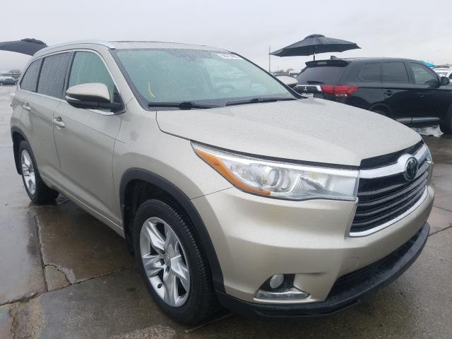 TOYOTA HIGHLANDER 2015 5tddkrfh4fs201189