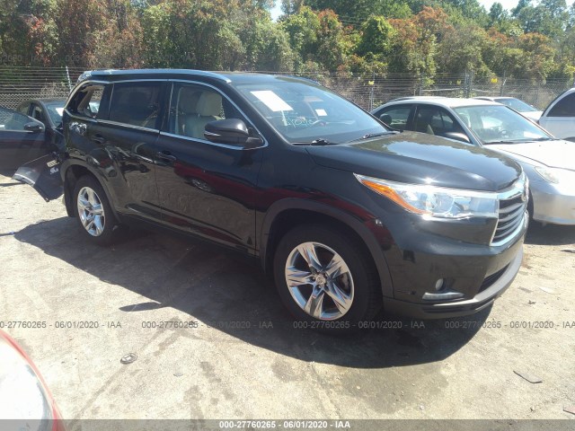 TOYOTA HIGHLANDER 2015 5tddkrfh4fs212287