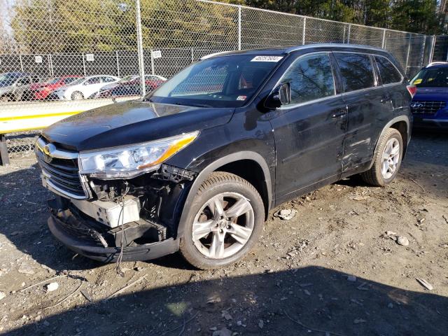 TOYOTA HIGHLANDER 2016 5tddkrfh4gs229432