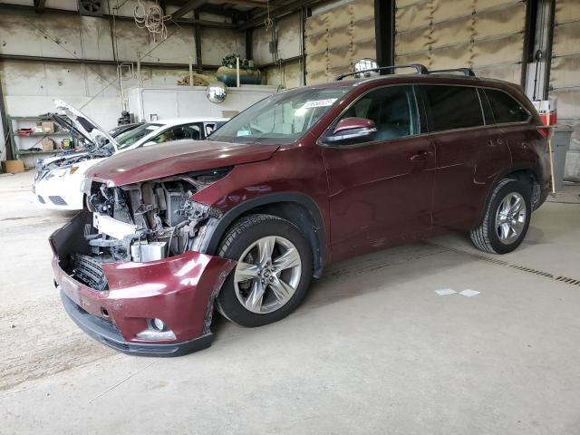 TOYOTA HIGHLANDER 2016 5tddkrfh4gs231326