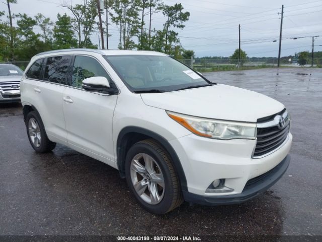 TOYOTA HIGHLANDER 2016 5tddkrfh4gs254041