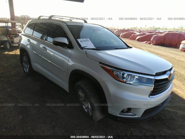 TOYOTA HIGHLANDER 2016 5tddkrfh4gs317638