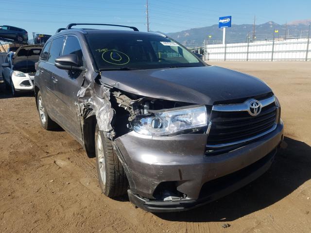 TOYOTA HIGHLANDER 2014 5tddkrfh5es050426