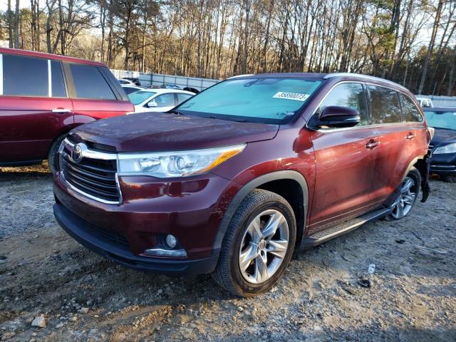 TOYOTA HIGHLANDER 2014 5tddkrfh5es059224