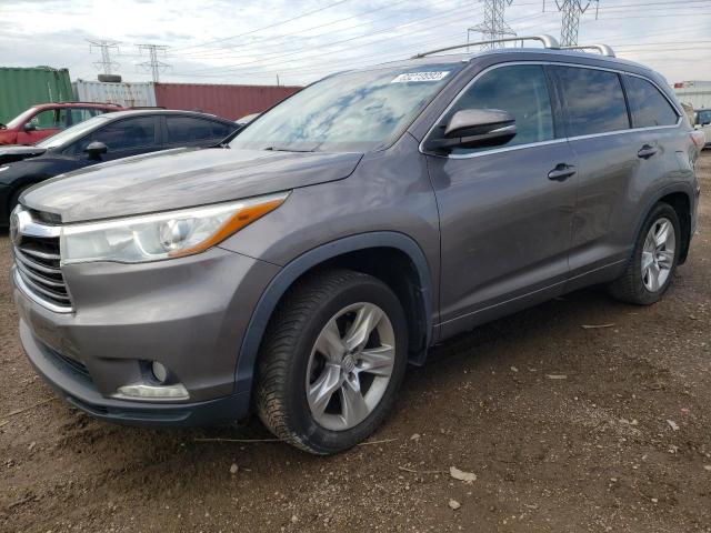 TOYOTA HIGHLANDER 2015 5tddkrfh5fs092337