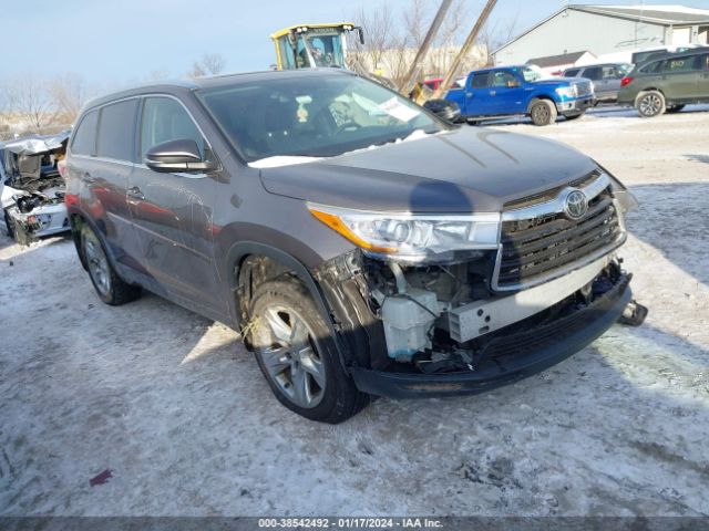 TOYOTA HIGHLANDER 2015 5tddkrfh5fs099059