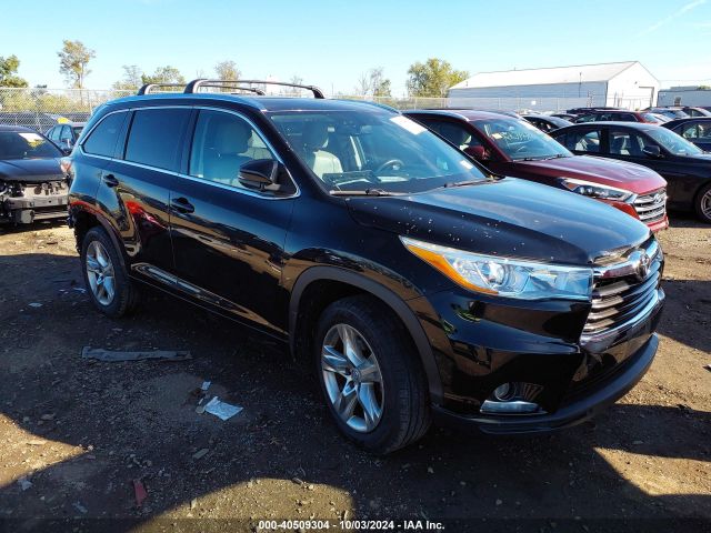 TOYOTA HIGHLANDER 2015 5tddkrfh5fs143867