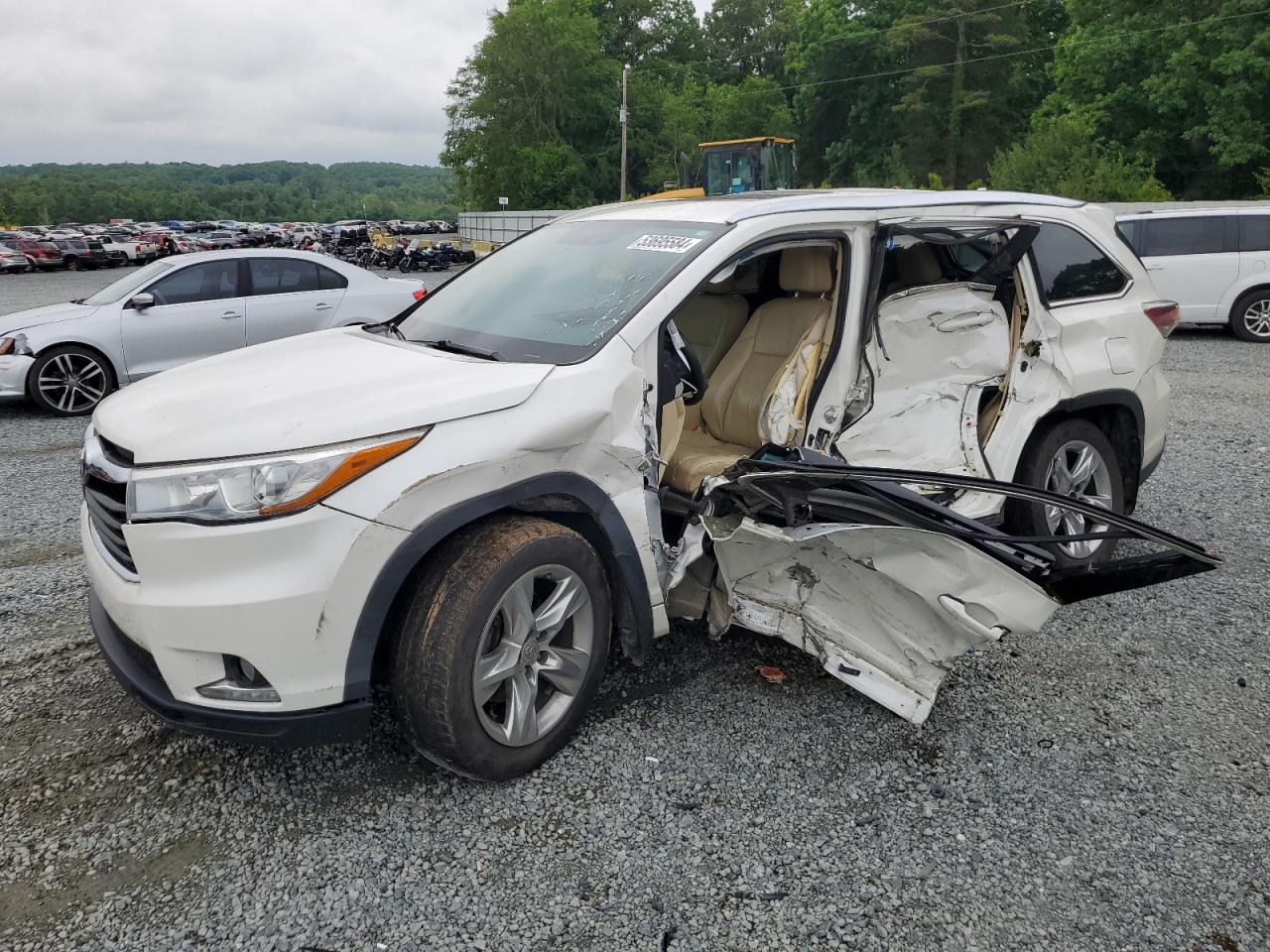 TOYOTA HIGHLANDER 2015 5tddkrfh5fs146008