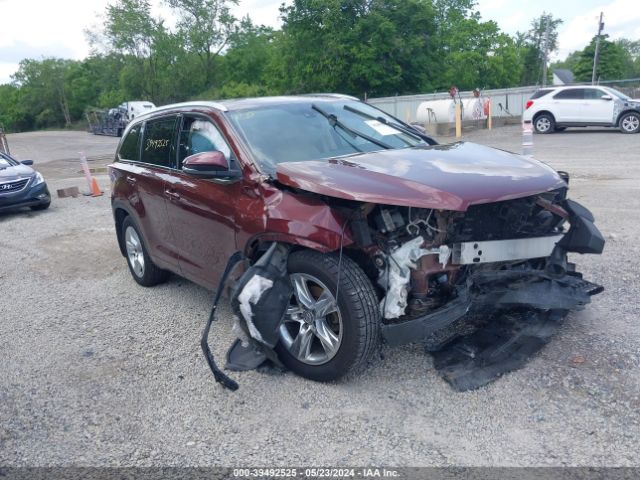 TOYOTA HIGHLANDER 2015 5tddkrfh5fs166937