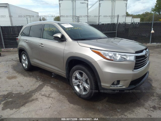 TOYOTA HIGHLANDER 2015 5tddkrfh5fs204280