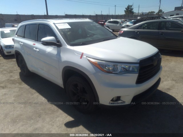 TOYOTA HIGHLANDER 2016 5tddkrfh5gs294192