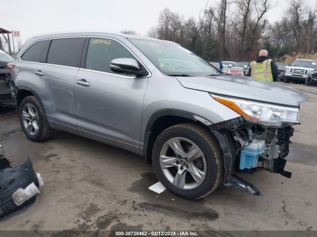 TOYOTA HIGHLANDER 2016 5tddkrfh5gs354911