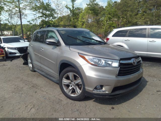 TOYOTA HIGHLANDER 2014 5tddkrfh6es007049